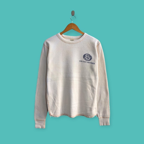 Buzz Rickson's, vintage buzz rickson sweatshirt far east air force crewneck buzz rickson sweater pullover japan japanese streewear crewn colour size medium