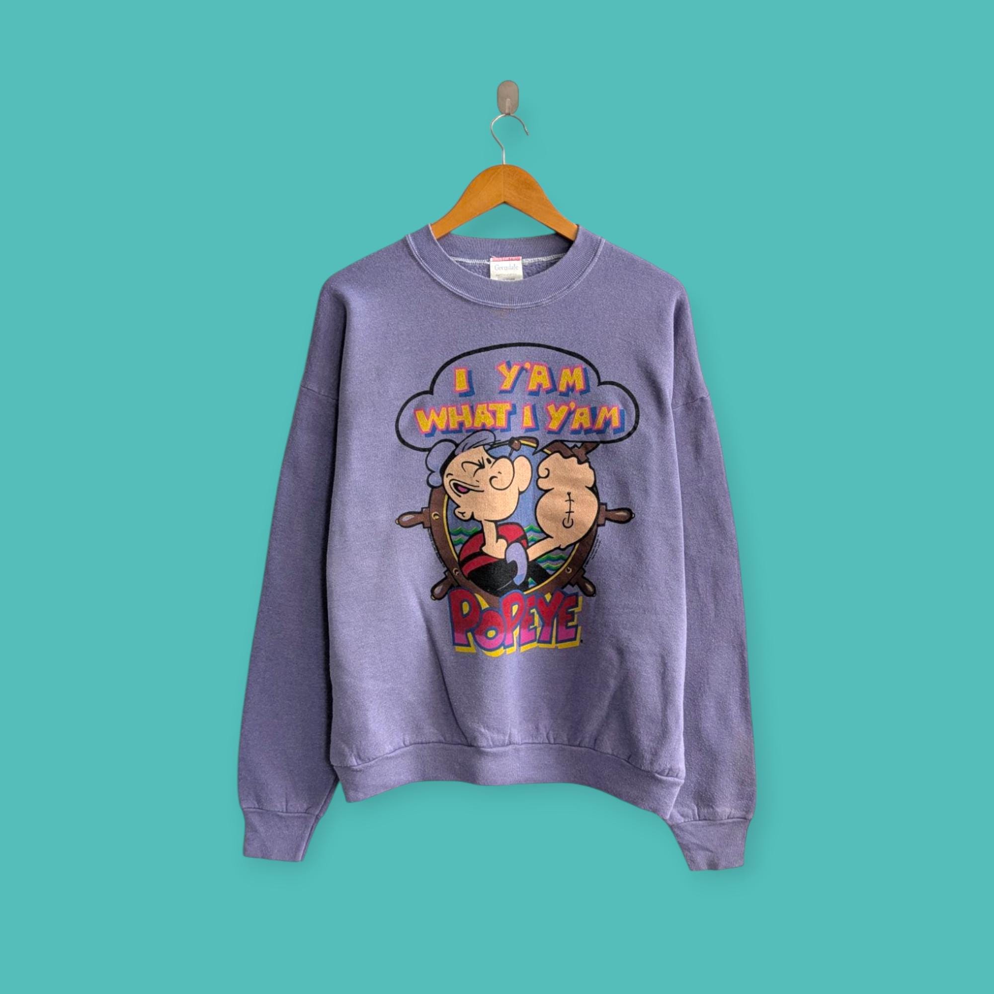 Popeye Sweatshirt - Etsy