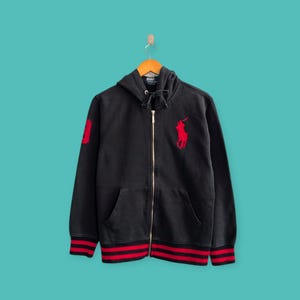 Vintage Polo Big Pony Hoodie Polo Ralph Lauren Sweater Pullover