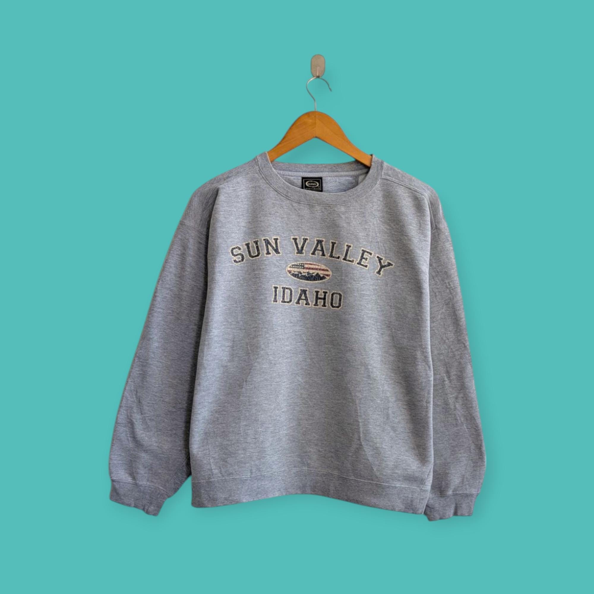 Vintage Sun Valley Sweatshirt Idaho Crewneck Sun Valley Sweater