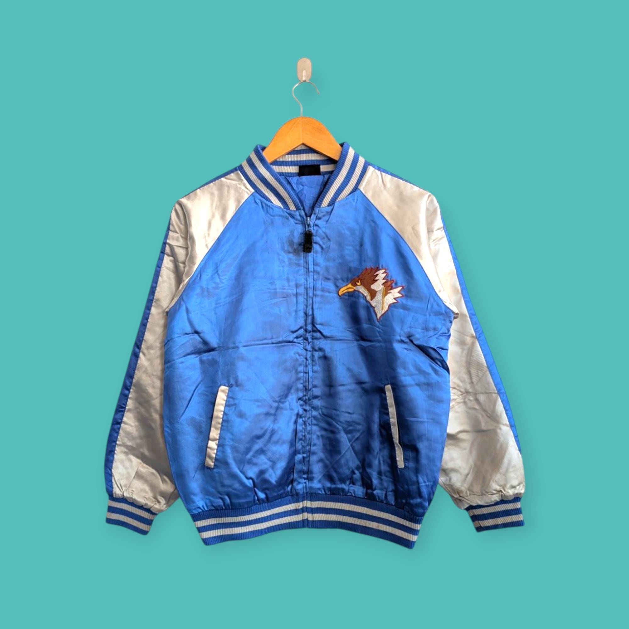 Vintage Eagle Sukajan Japan Yokosuka Souvenir Jacket Embroidery
