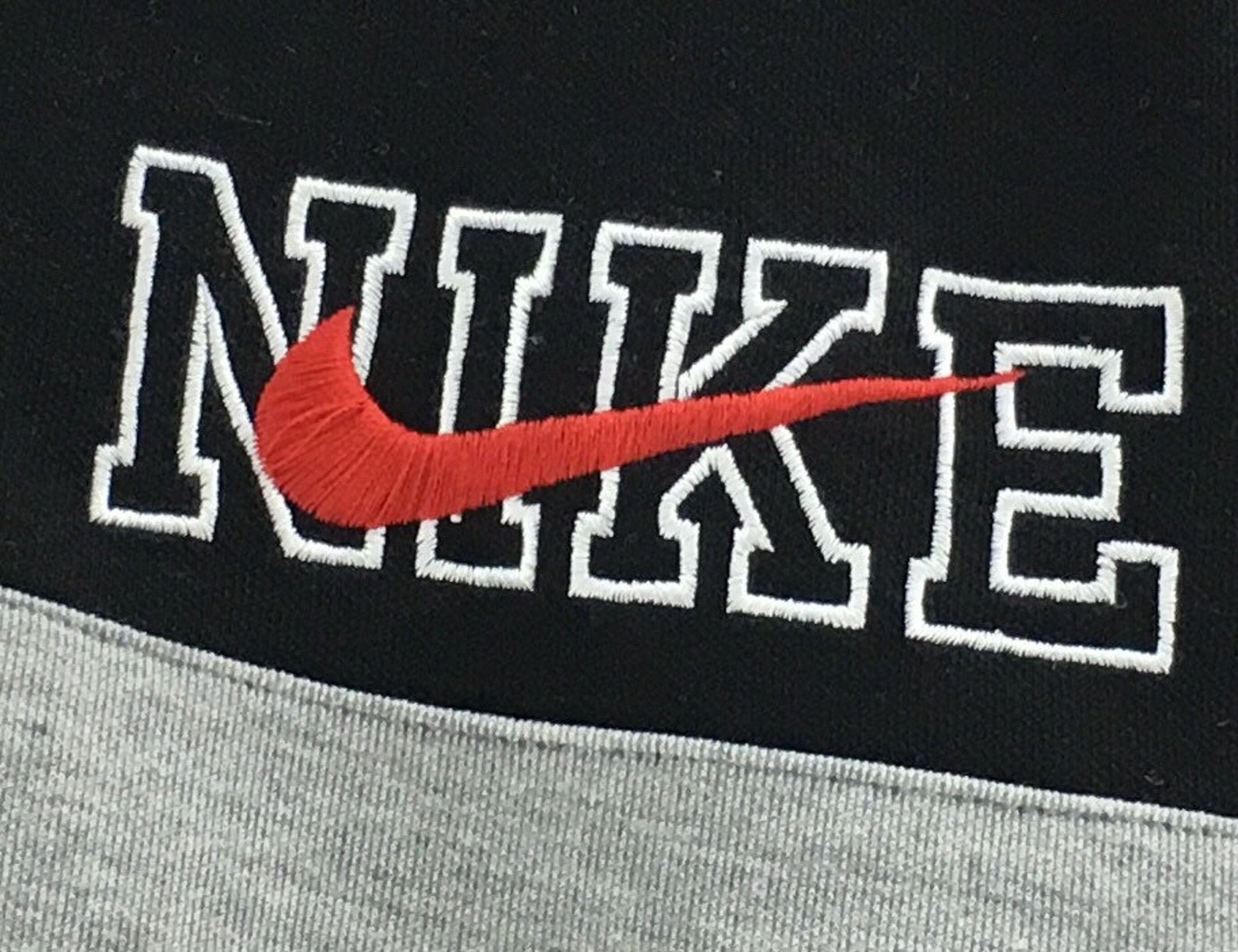 Rare Vintage 90's Nike Swoosh Big Logo Spellout Half - Etsy