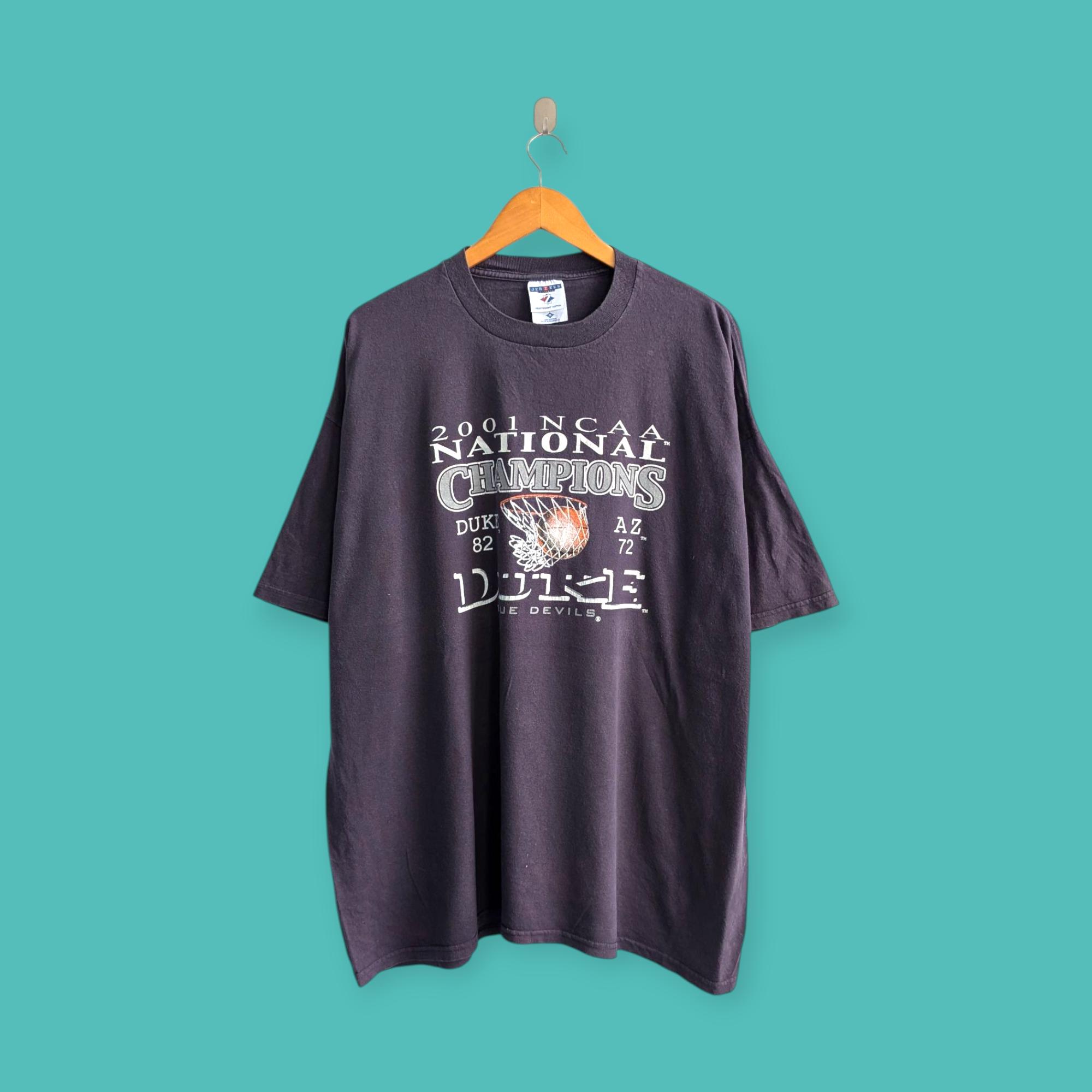 DUKES ビンテージ　Tシャツ Vintage 2001 Duke Blue Devils Shirts Duke Basketball T Shirts Duke