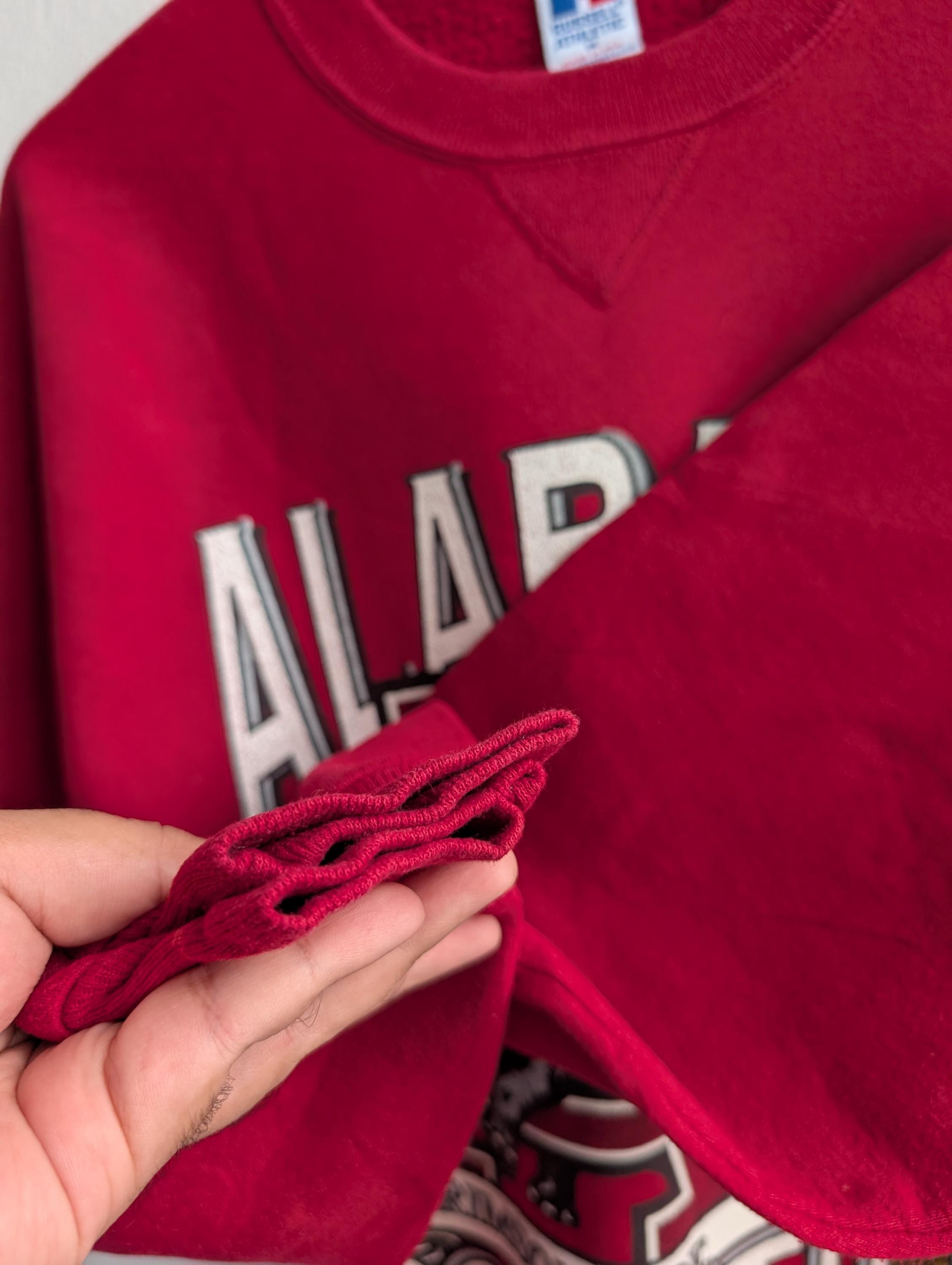 Vintage 90s Alabama Crimson Tide Sweatshirt University of Alabama 