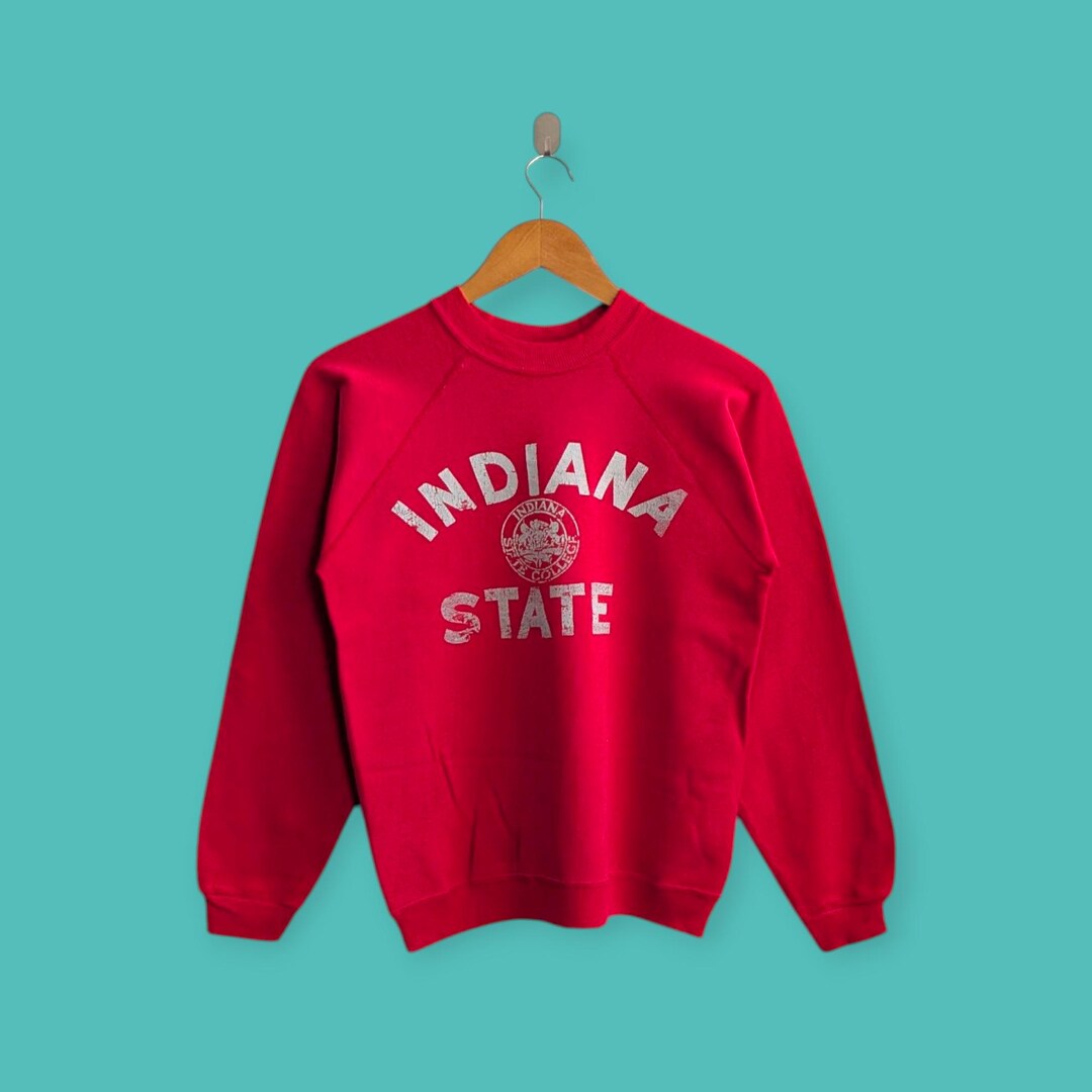 90年代のヴィンテージインディアナ州立大学スウェットシャツ