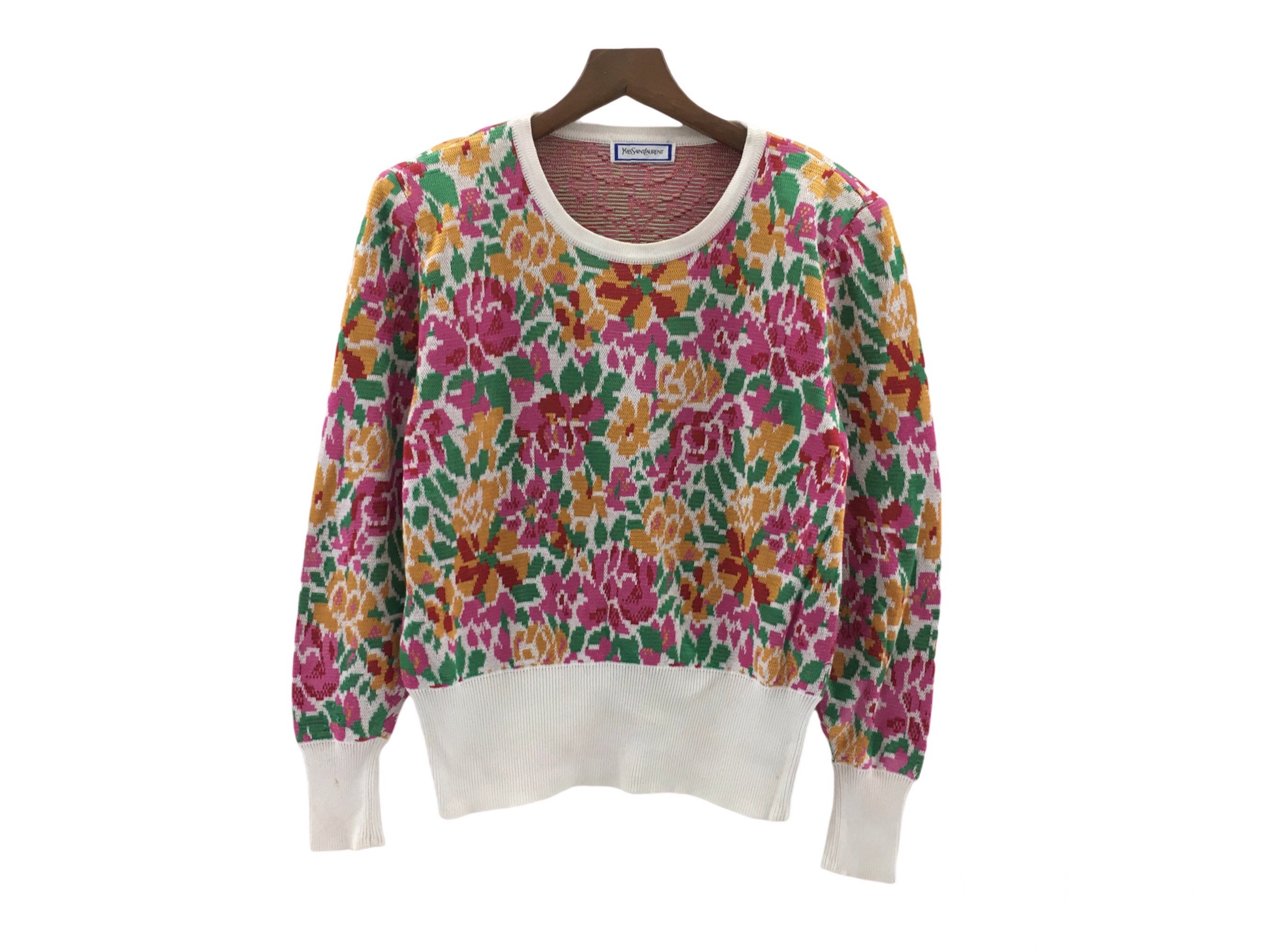 Saint laurent pink sweater best sale