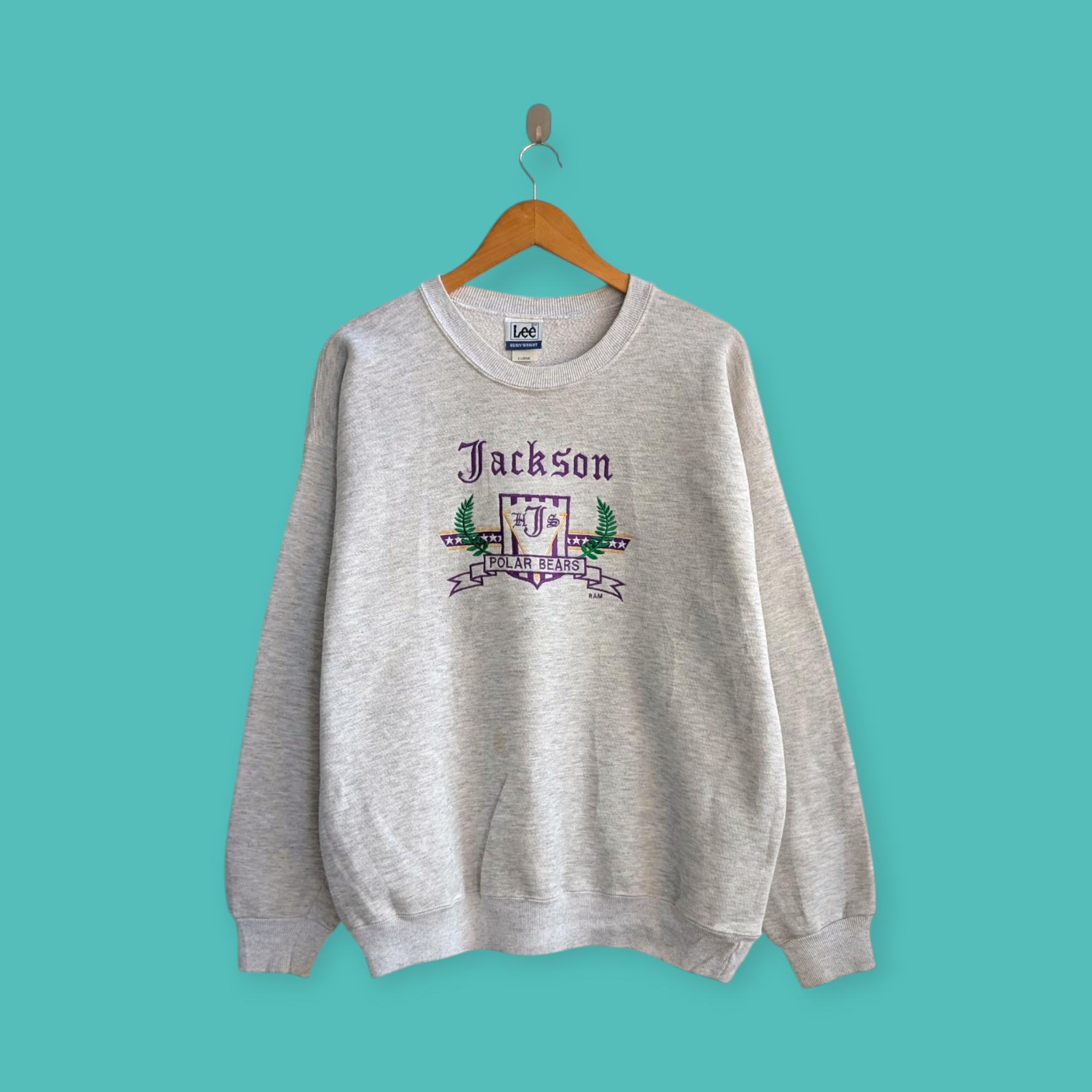 90年代ヴィンテージ ジャクソン ポーラーベア スウェットシャツ 刺繍 