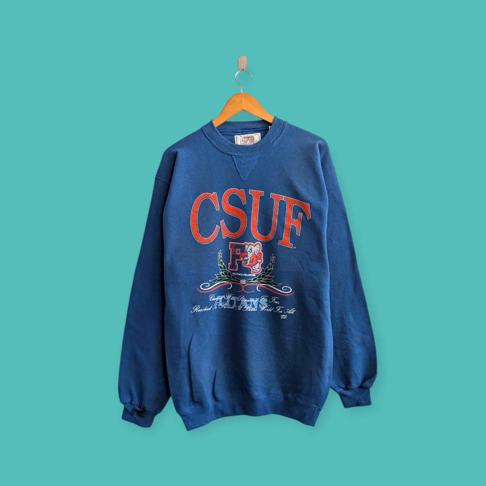 Apparel Csuf Sweatshirt CSUF Cal State Fullerton Titans NCAA