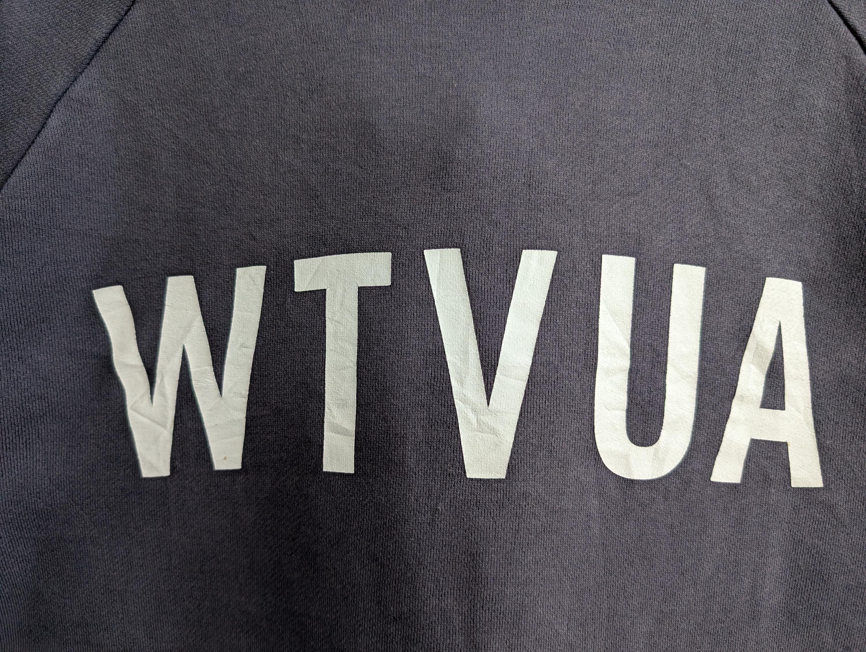 Vintage Wtaps Wtvua Spell Out Hoodie Japan Japanese Streewear