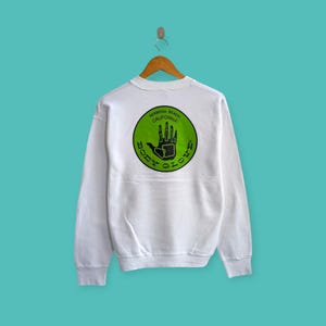 vintage 90s body glove big logo sweatshirt body glove crewneck body glove sweater pullover streewear style nice white colour size medium