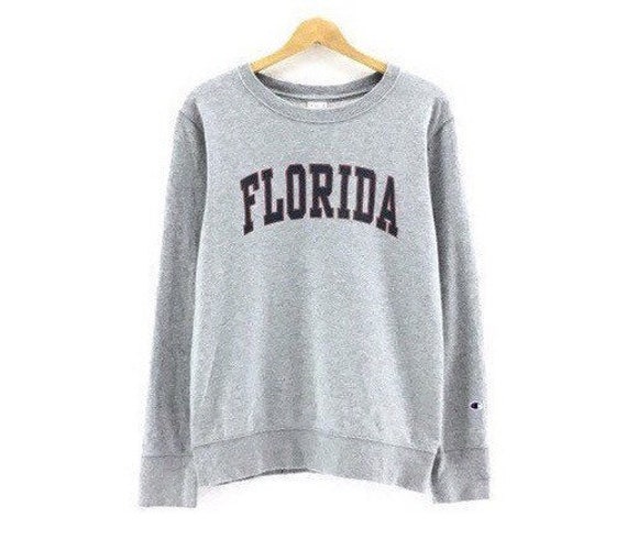 Rare!!! Champion Florida Big Logo Print Spellout C