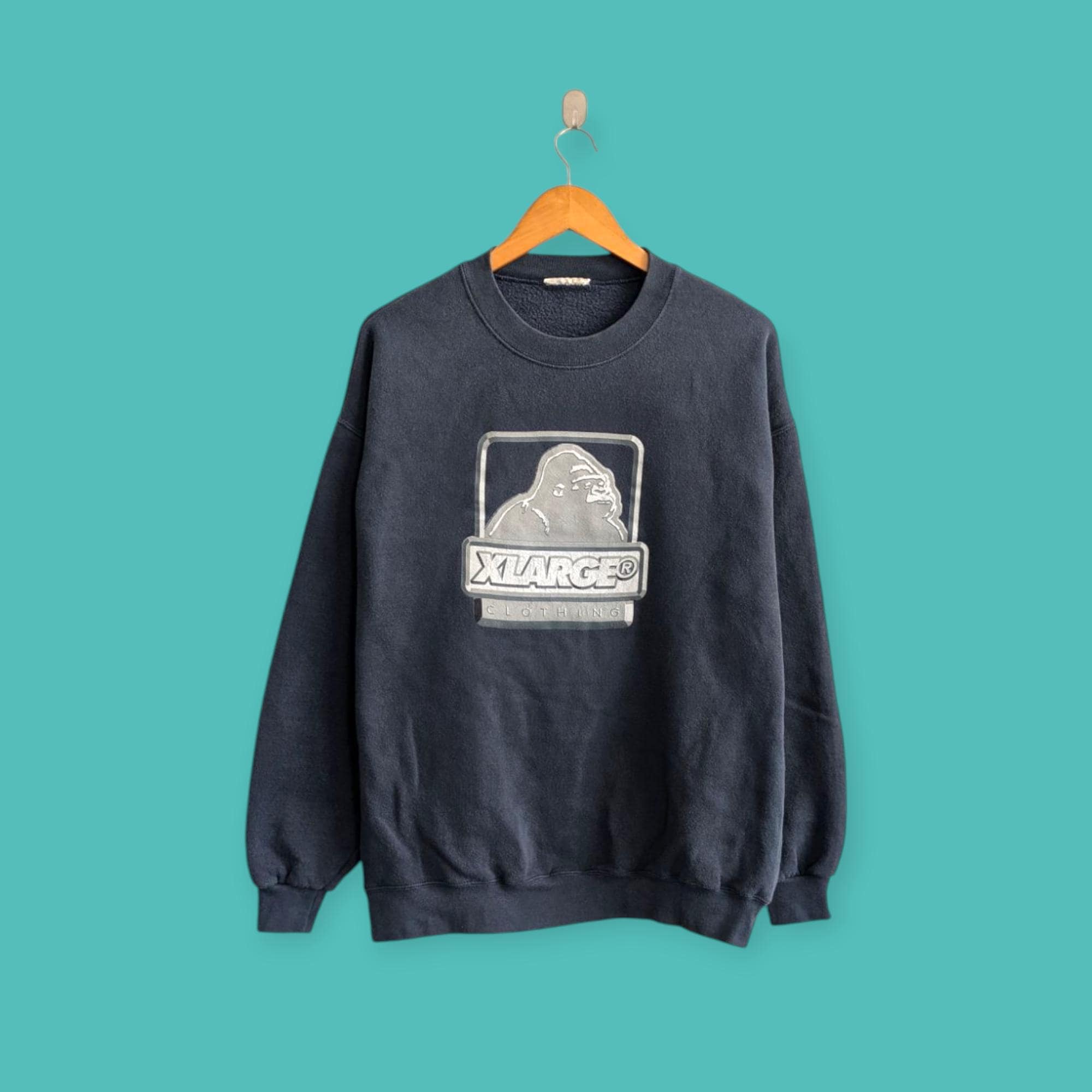 Vintage Xlarge Clothing Big Logo Sweatshirt Xlarge Clothing 