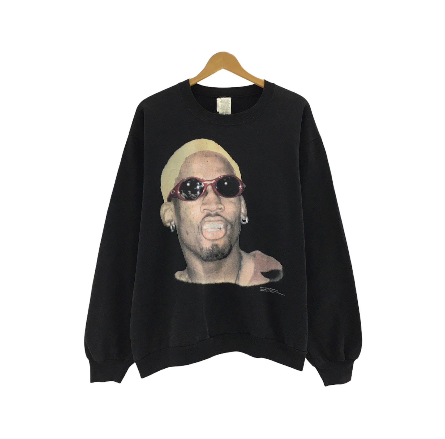 USA製 90's DENNIS RODMAN sweat shirt ブラック