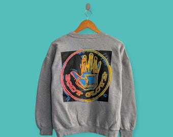 Vintage!! 80s BODY GLOVE Big Spell Out Big Logo Sweater Sweatshirt