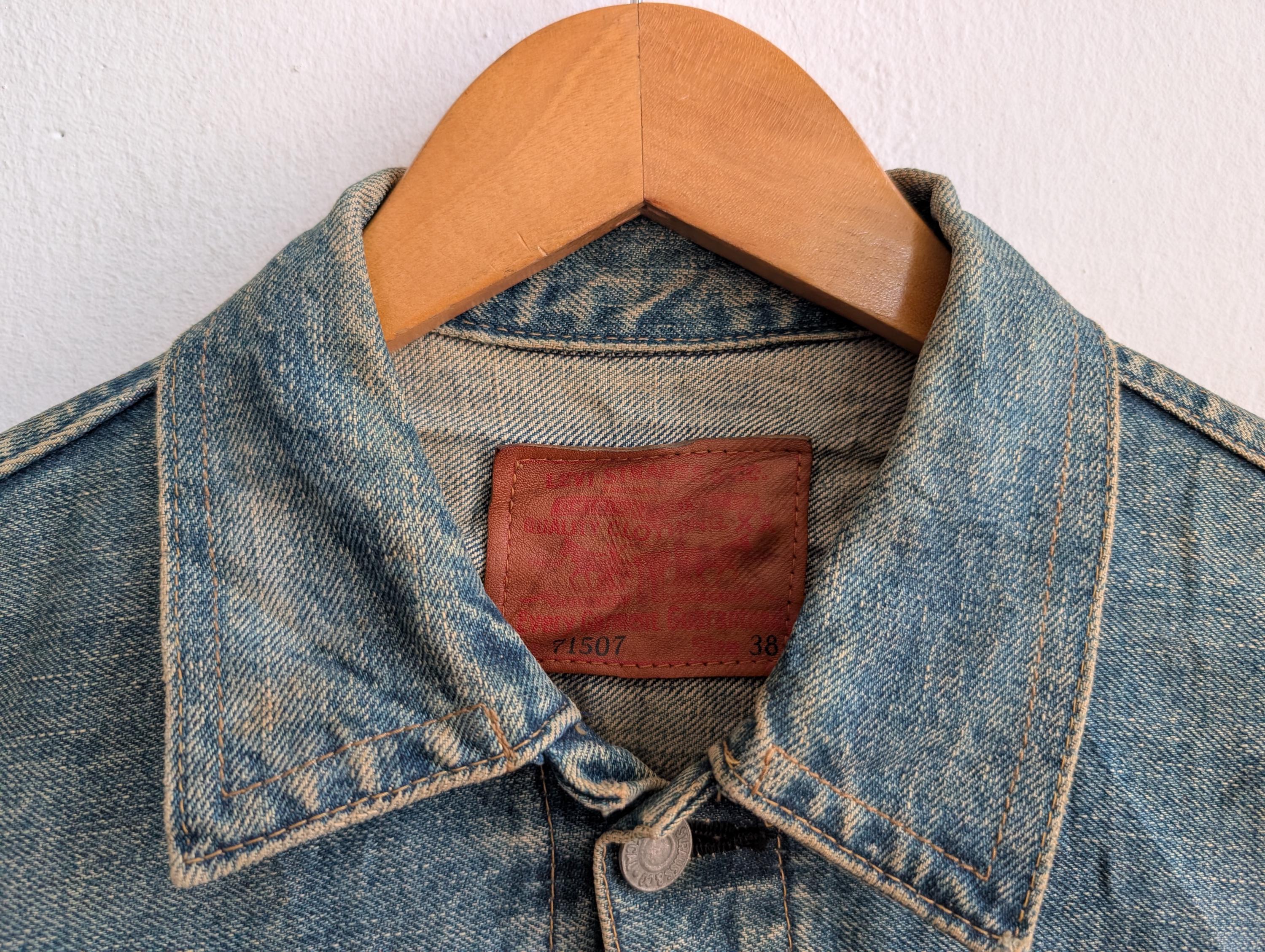 Vintage 90s Levis 71507 Jacket Jeans Levis Truckers Distressed