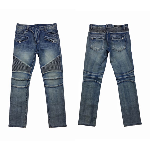 Slim-fit denim jeans - Men | BALMAIN