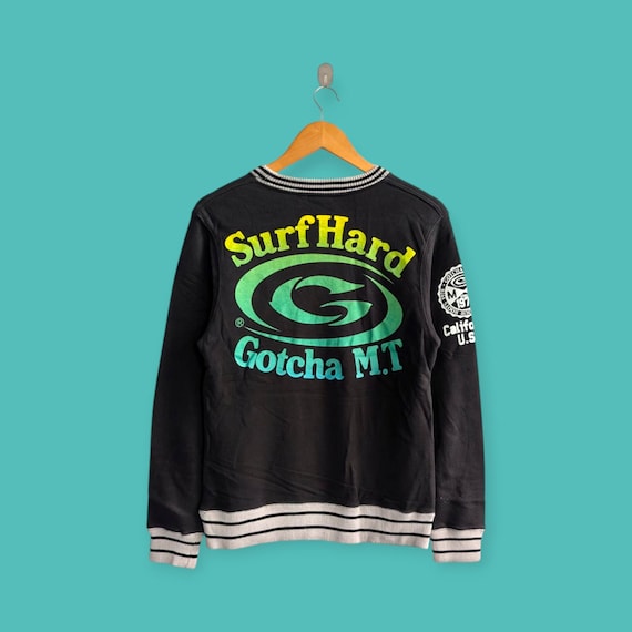 Vintage Gotcha Surf Surfing Sweatshirt Gotcha Crewneck Gotcha