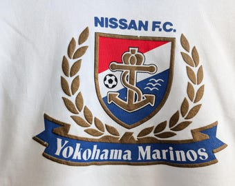Vintage 90s NOS Yokohama Marinos Sweatshirt Yokohama Marinos