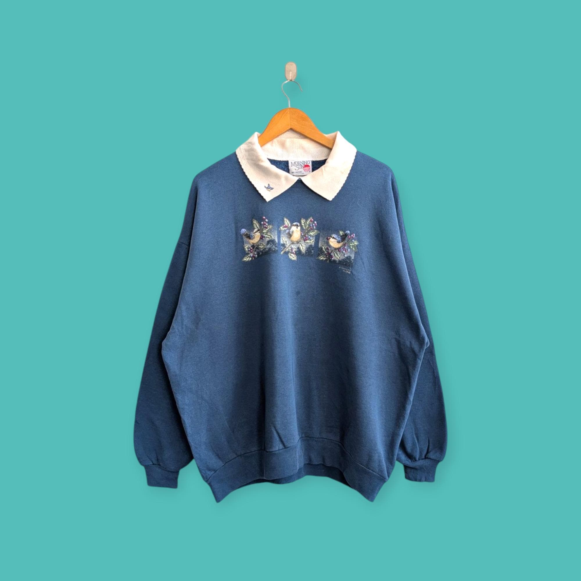 ma sun 60s SEARS usa スウェット Vintage 90s Morning Suns Sweatshirt Morning Suns Crewneck Morning