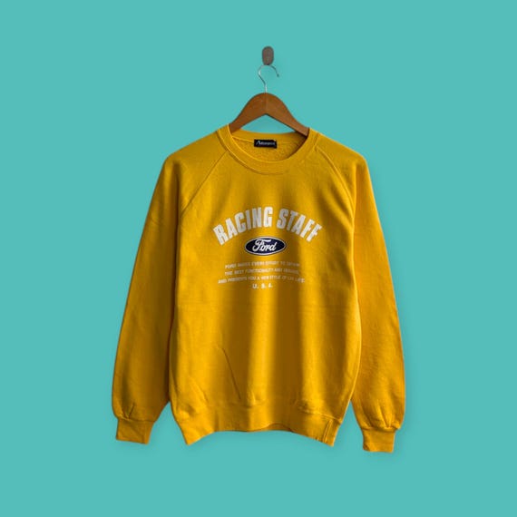 Vintage 90s Ford Racing Staff Sweatshirt Racing Team Crewneck