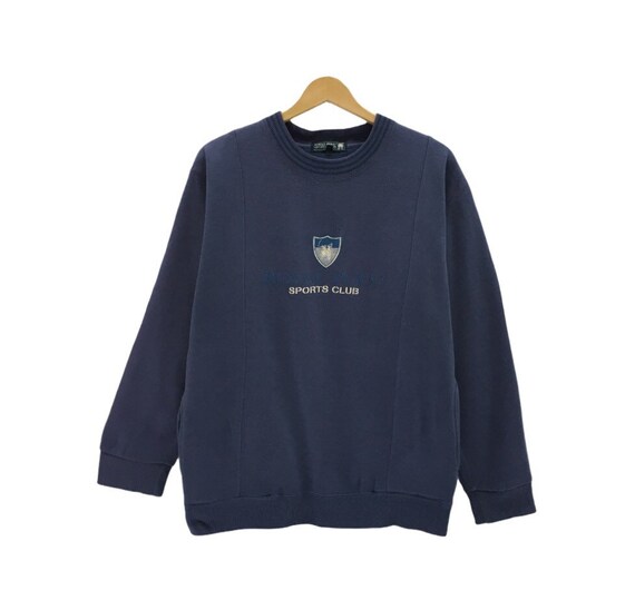 Rare!!! Vintage Royal Polo Sports Club Spell Out E