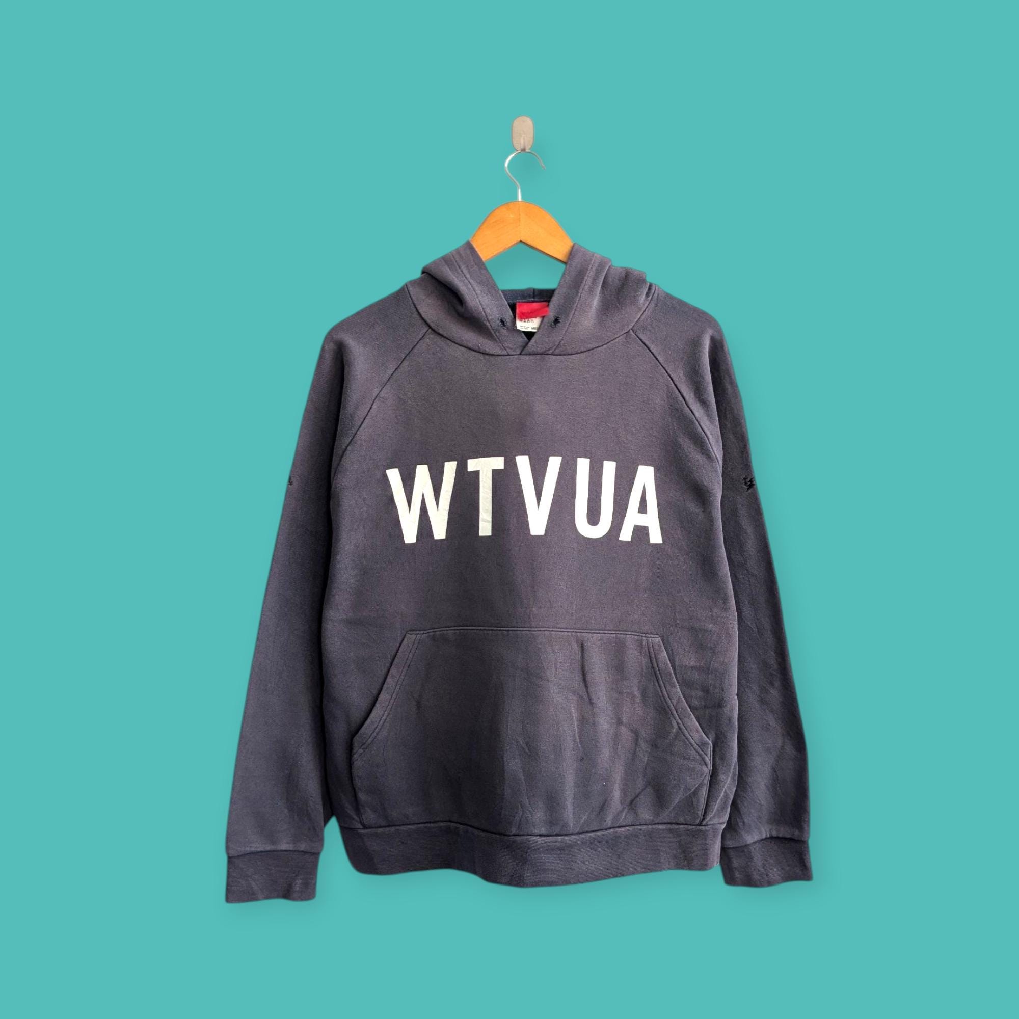 Vintage Wtaps Wtvua Spell Out Hoodie Japan Japanese Streewear