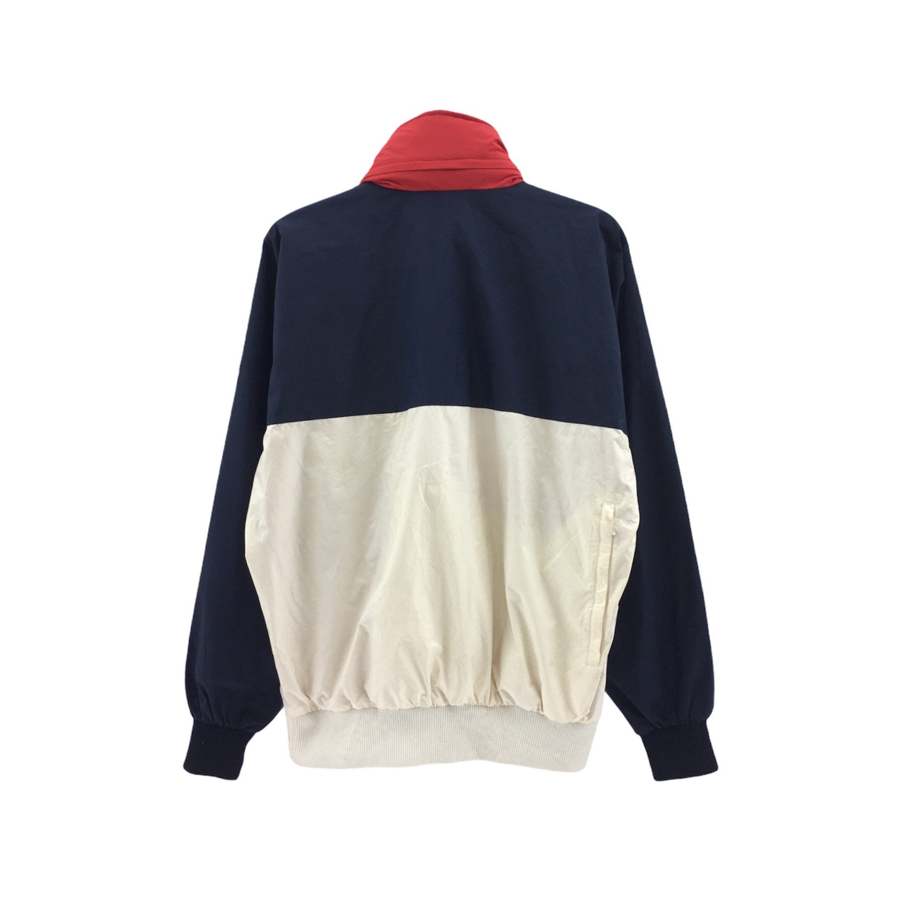 Very Rare Vintage Fila Windbreaker Hoodie Small Logo Embroidery Multi color Jacket Quarter Zip Jumper Pullover Streetwear Sportswear Brand Etsy