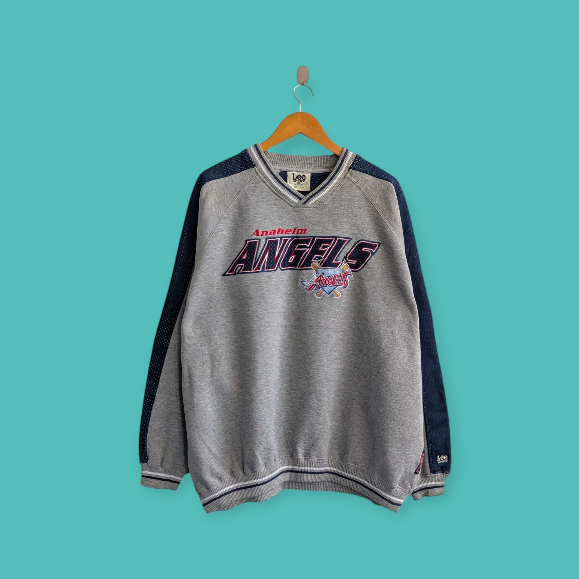 Lee SPORT　MLB　Angels　エンジェルス　ゲームシャツ　00s 未使用 Lee SPORT Anaheim angels リー スポーツ ラリーモンキー WORLD