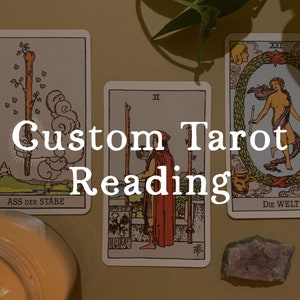 Leitura de tarô personalizada, leitura de amor, leitura de tarô de relacionamento, leitura de carreira, leitura de tarô de situação, leitura de conselhos, leitura geral