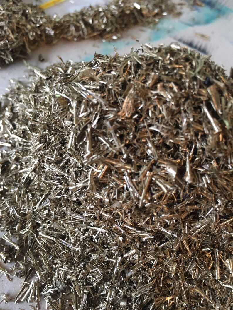 Brass Shavings 400 Grams Filings Metal Orgone Etsy