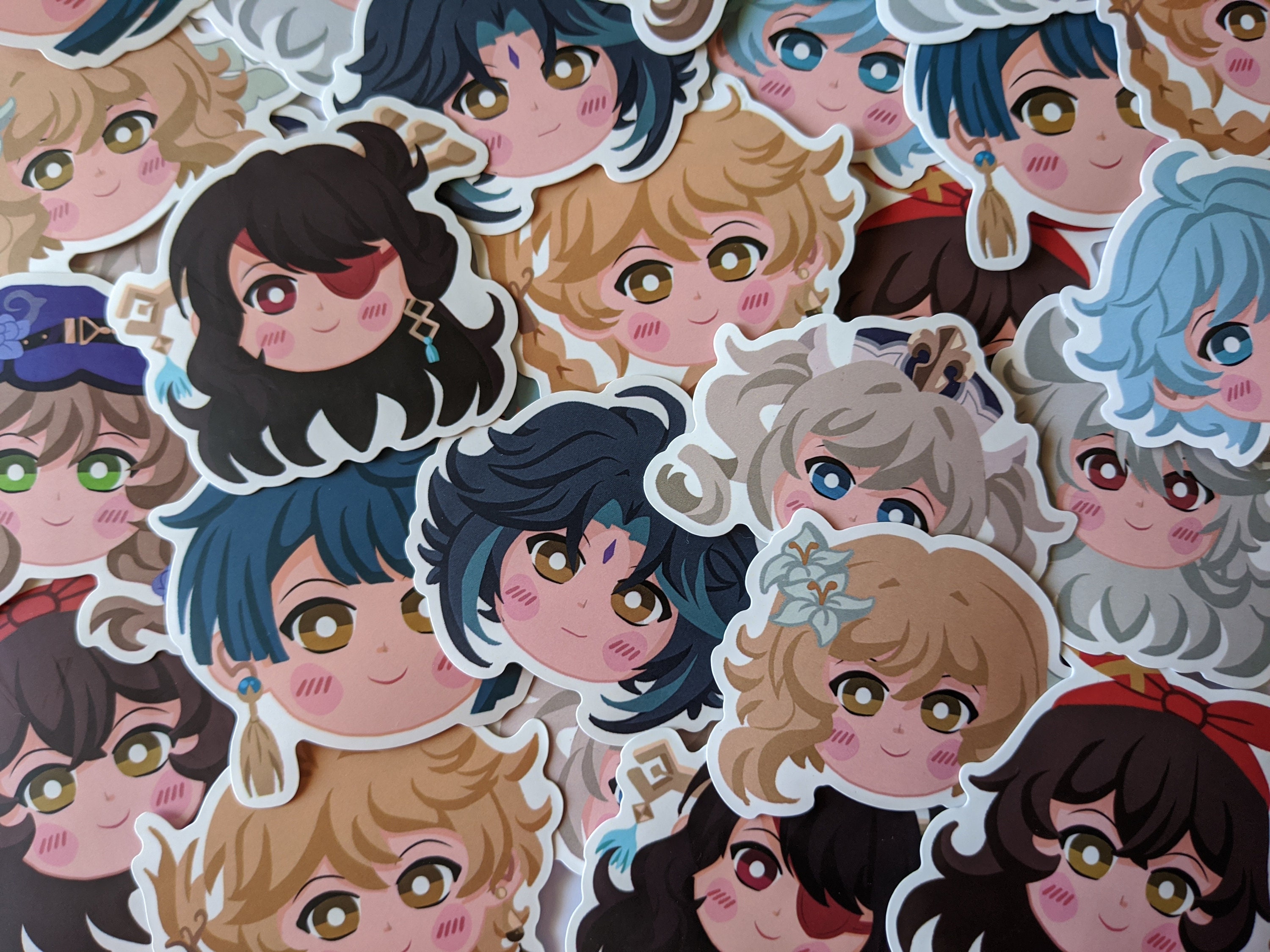 Genshin Impact Stickers Vol 2 | Etsy