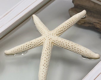 Starfish, White Starfish, Beach, Beach Art, Beach Art Wall Decor, Starfish Decor, Suncatcher, Starfish Beach Decor, Starfish Wall Decor