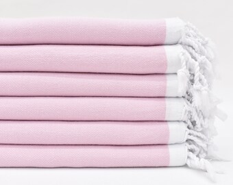 baby pink hand towels