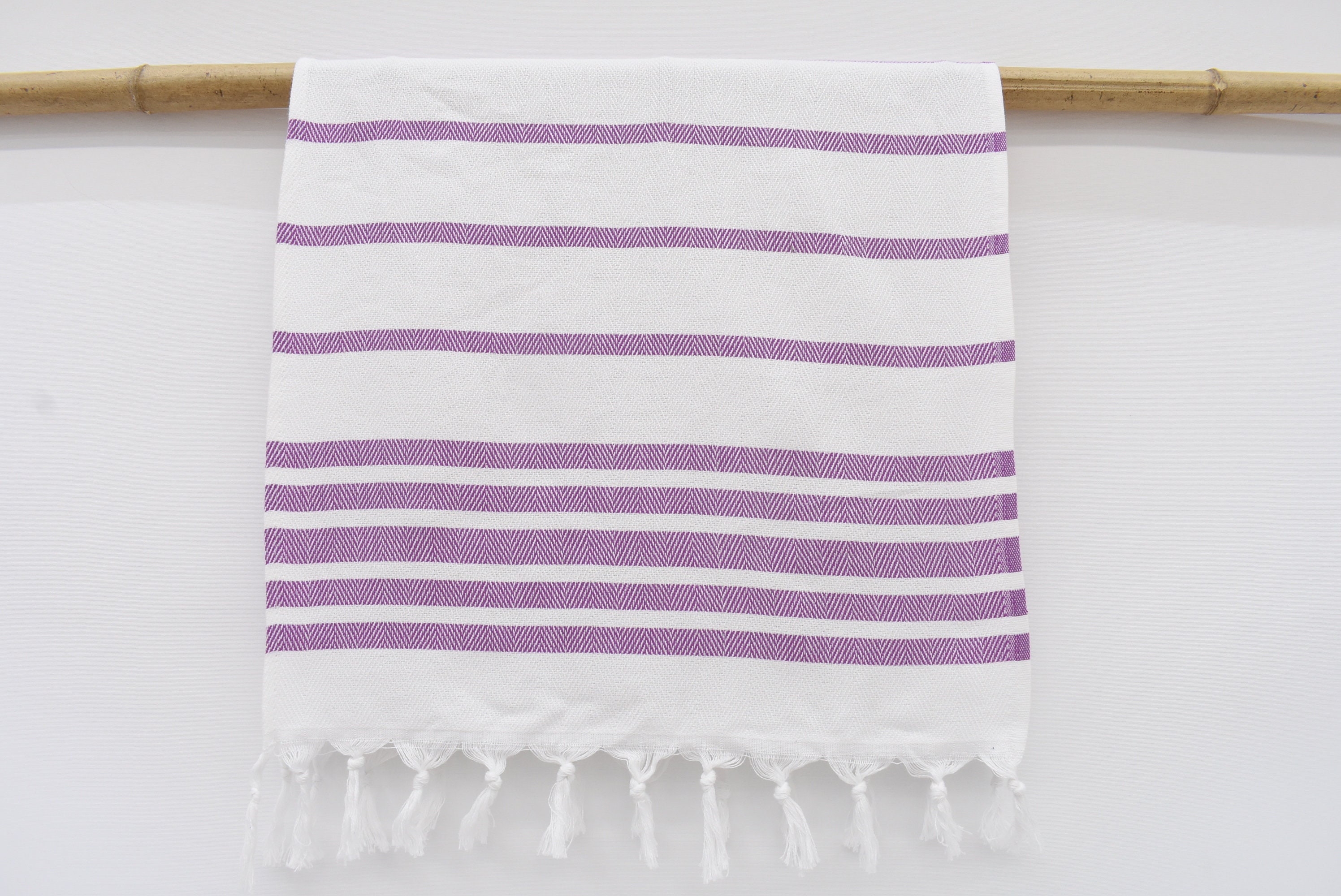 Personalized Hand Towel, Organic Towel, Small Bath Towels, Monogrammed Hand  Towel, Unique Gift, 36x24 Dark Lilac Herringbone Tea Towel, 