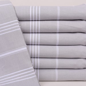 Bridesmaid Gifts, 70&quot;x40&quot; Light Gray Striped Towel, Bachelorette Party Gifts Bridesmaids, Bachelorette Favor, Bachelor Gifts,