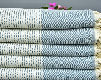 Organic Beach Towel, Anatolian Towel, Decorative Bath Towel,72x40, Peshtemal Towel, Turkish Towel Bnt-KrkElms_060