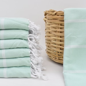 Mint Deko-Handtuch, Pool-Handtuch, Baumwoll-Handtuch, 74x40, Hochzeits-Geschenk-Handtuch, Badetücher, Deko-Handtuch, 190 x 100 cm, Fitness-Handtuch Dblg-Olk