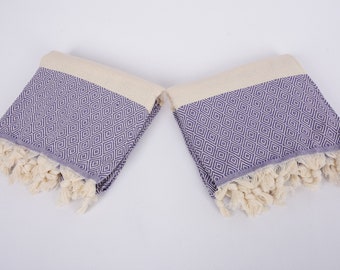 Lot 8 Serviettes En Coton Vintage Terre Cuite 40,6x40,6 Cm – Lavables, Boho Mariage, Anniversaire, Fête