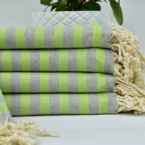 Turkish Towel, Organic Cotton Towel, Beach Towel, Bath Towel,Peshtemal Towel, 70&quot; x 36&quot;, Green Towel, Bathtowel, Peshtamal  Mld-RAksya_030