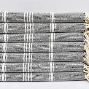 Turkish Towel, Turkish Bath Towel, Beach Towel, Turkey Towel, Striped Peshtemal Towel, Handwoven Towel, 40x68, Cotton Towel Bnt-Sltn_004