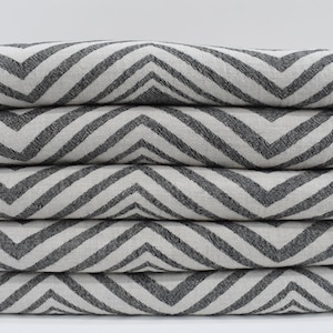 Toalha turca preta, toalha orgânica, toalha de mesa, toalha de design Chevron, toalha, 70x36, toalha de piscina, toalha de peru, toalha de praia Dblg-Zkzk_000