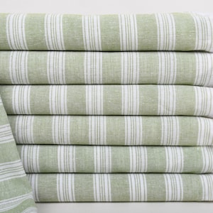 Lembrancinhas para despedida de solteira, toalha de praia, presente de casamento, toalha listrada verde cáqui de 70" x 40", presente para a mãe do noivo,