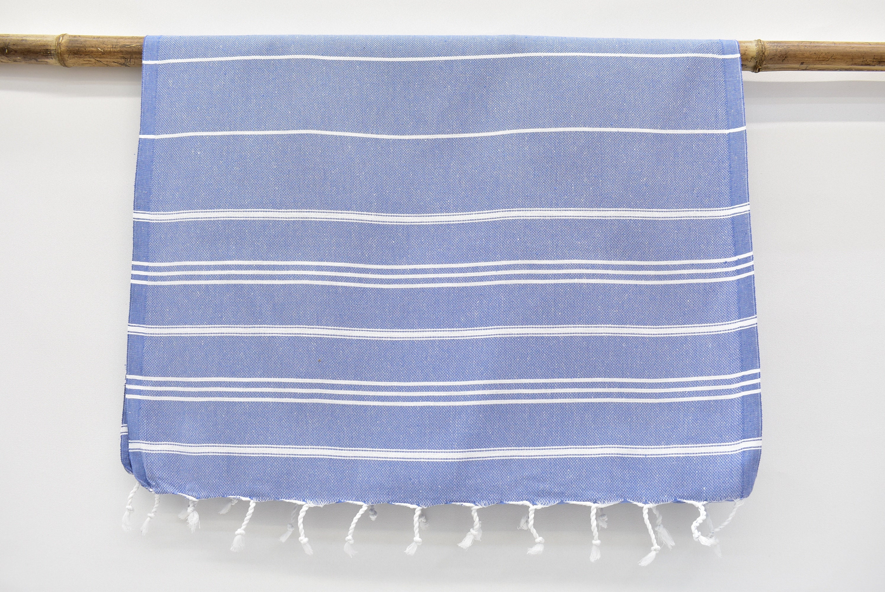 Hand Towel Blue Striped Hand Towel Turkish Hand Towel Etsy UK