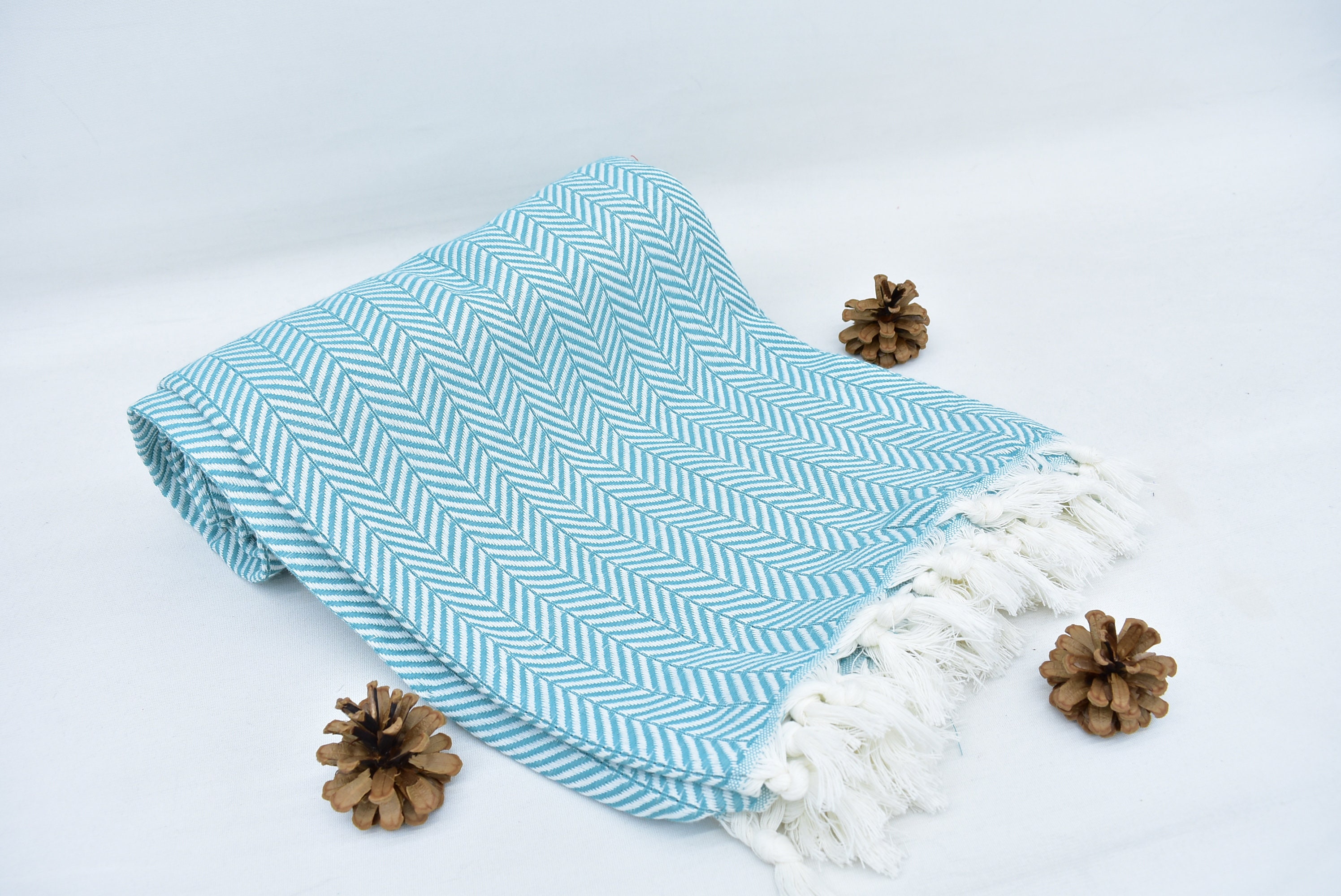 Turkish Blanket Blanket 78x86 Turkish Mint Blanket Etsy UK