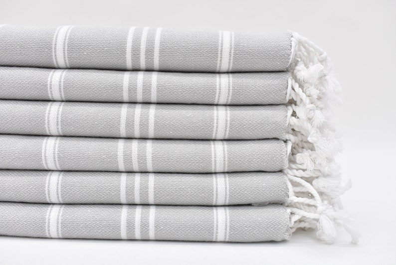 Small Towel Light Gray Hand Towel 24x40 Wholesale Hand Etsy