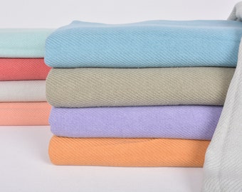 Winter Blanket, Large Towel, Home Decor Blanket, Stonewashed Bedspread, 63x103 Inches Cotton Blanket, Sofa Cover, Decorative Bedspread,