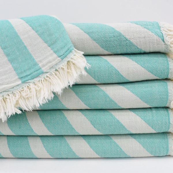 Turkish Bath Towel,Green Wrap Towel, Bath Towel, 66x36, Cotton Soft Towel, Wedding Gift Towel, Scarf Towel, Sarong Towel, Fouta Dblg-Sn_599