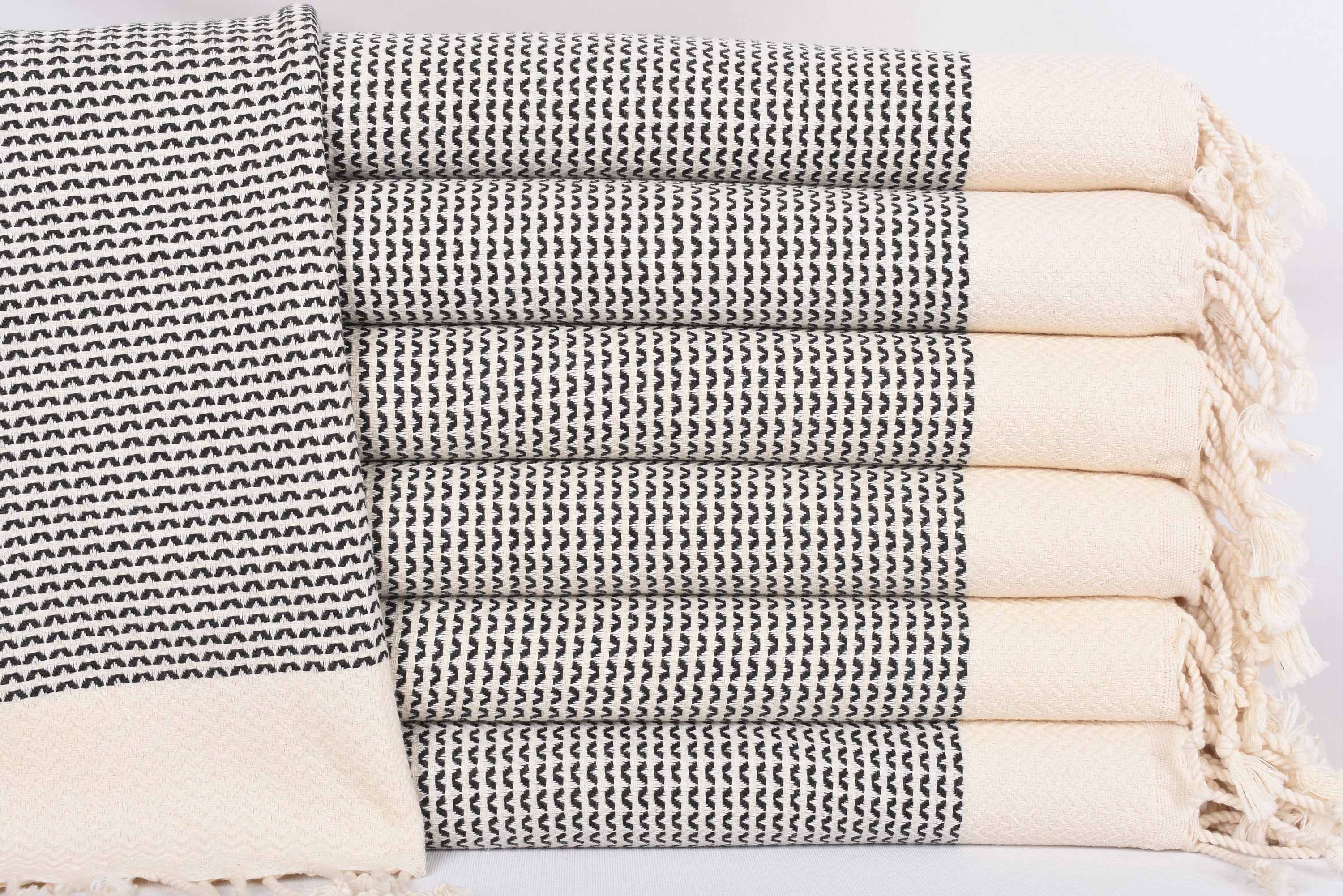 Organic Checkered Hand Towel –