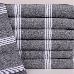 Halloween Bachelorette Party Favors, Unique Gift, Turkish Towel, 69&quot;x30&quot; Black Striped Towel, Bachelorette Party Favors, Turkish Bath Towel,