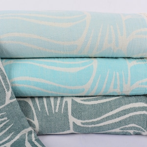 Decorative Blanket, Halloween Blanket, Baby Boy Gift, 103"x103" Khaki Green Fish Design Blanket, Monogram Blanket, Bridal Shower Gift,